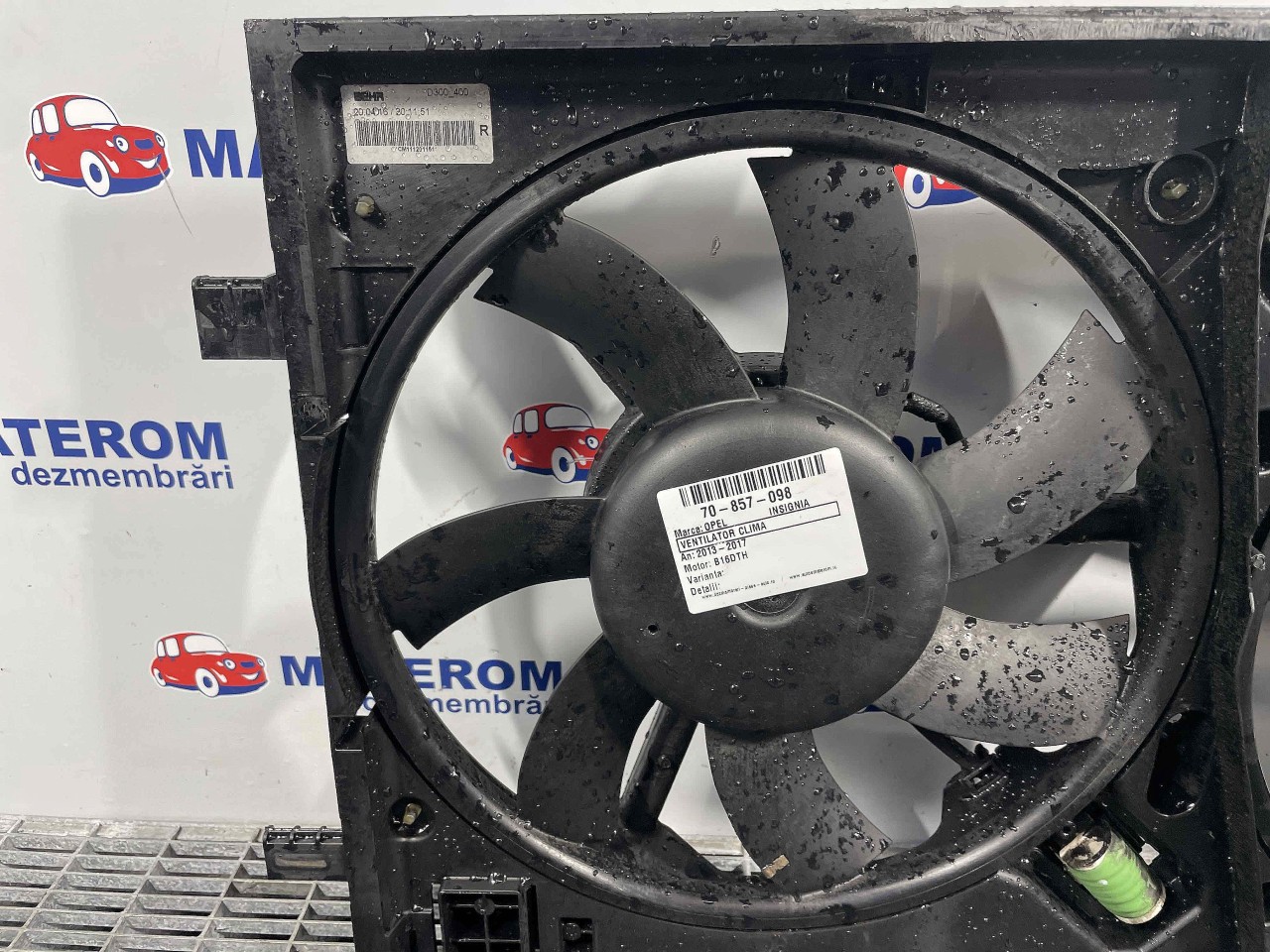 VENTILATOR CLIMA OPEL INSIGNIA INSIGNIA B16DTH - (2013 2017)
