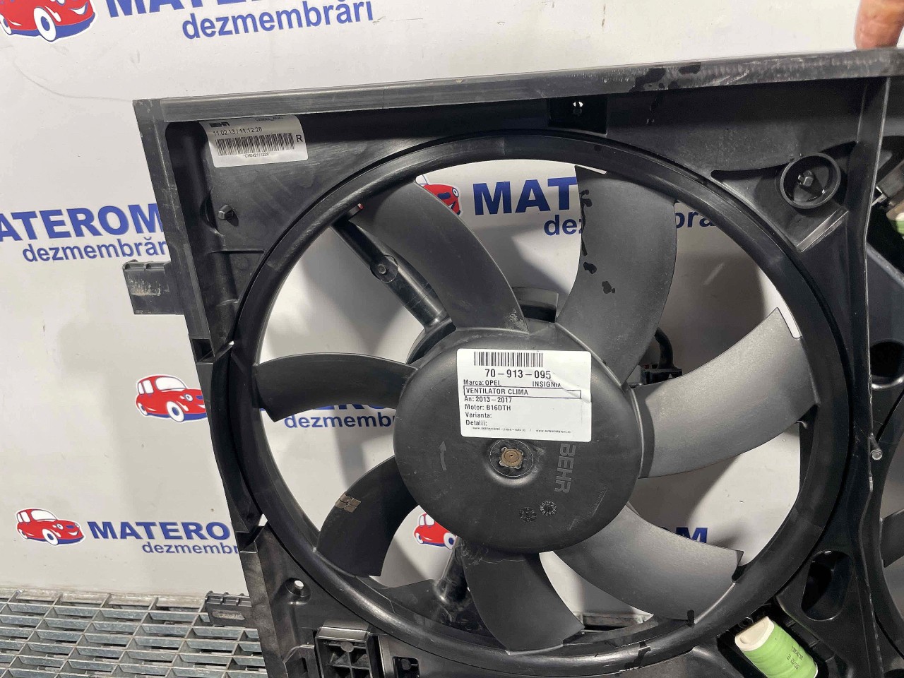 VENTILATOR CLIMA OPEL INSIGNIA INSIGNIA B16DTH - (2013 2017)