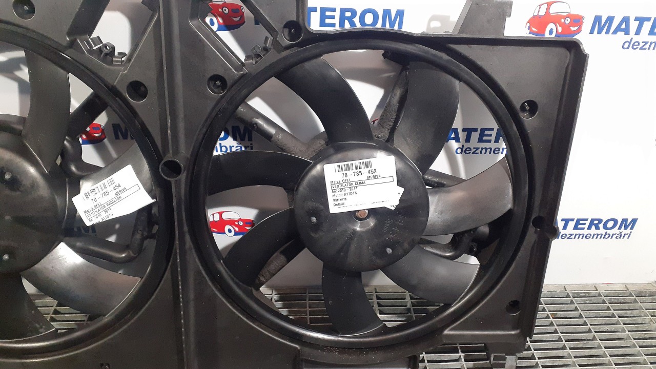 VENTILATOR CLIMA OPEL MERIVA B MERIVA B A17DTS - (2010 2014)