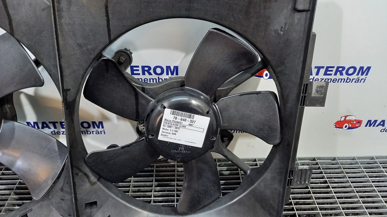 VENTILATOR CLIMA PEUGEOT 4007 2.2 HDI - (2007 2012)