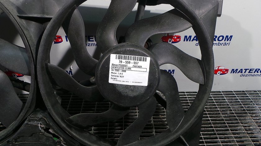 VENTILATOR CLIMA PEUGEOT PARTNER PARTNER 1.9 D - (2002 2008)