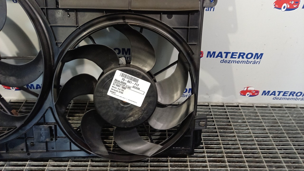 VENTILATOR CLIMA SKODA OCTAVIA 2.0 TDI - (2004 2009)