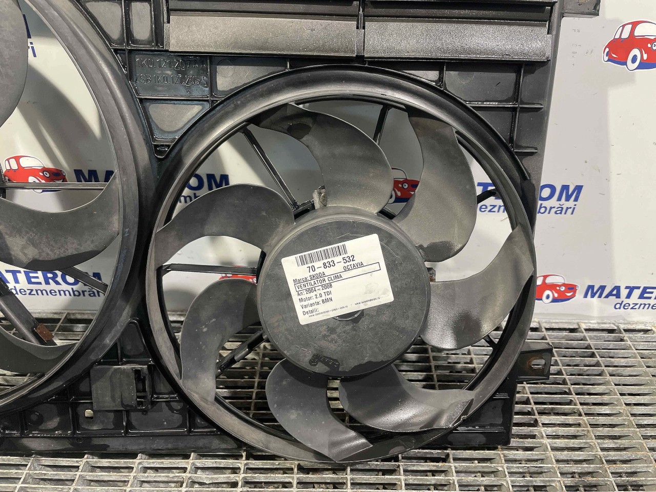 VENTILATOR CLIMA SKODA OCTAVIA 2.0 TDI - (2004 2009)