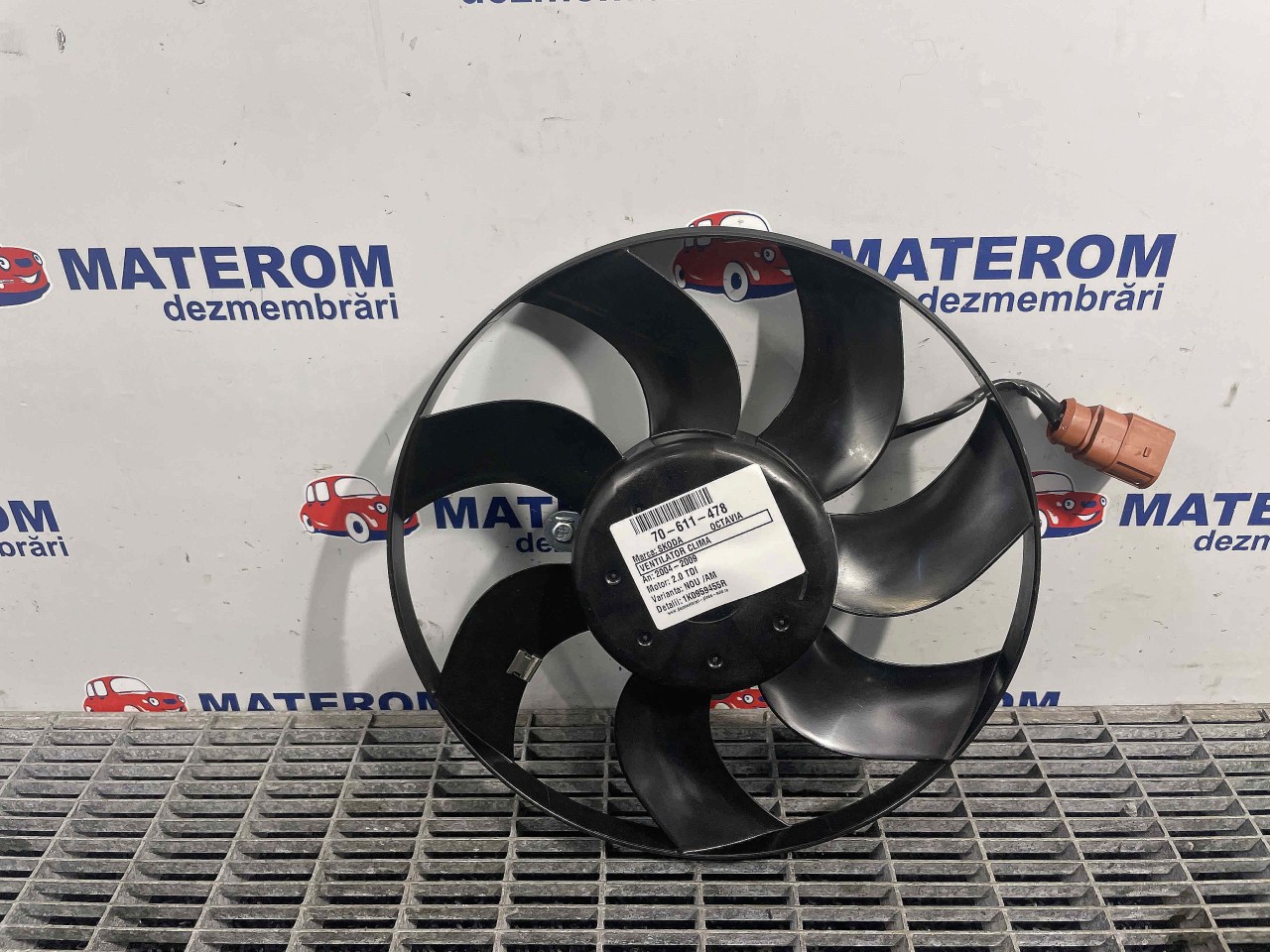 VENTILATOR CLIMA SKODA OCTAVIA 2.0 TDI - (2004 2009)