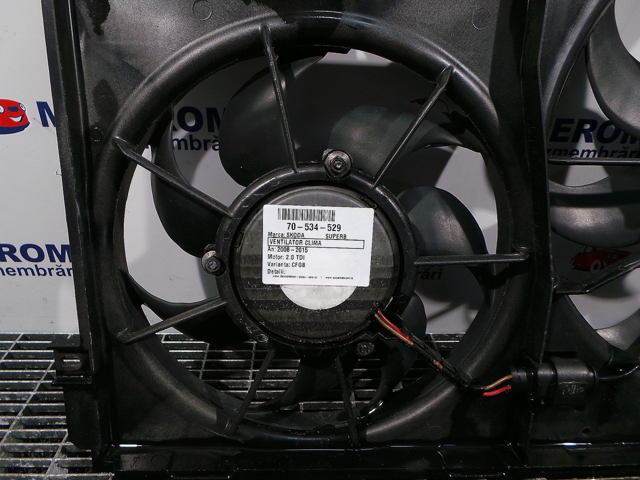 VENTILATOR CLIMA SKODA SUPERB SUPERB 2.0 TDI - (2008 2015)