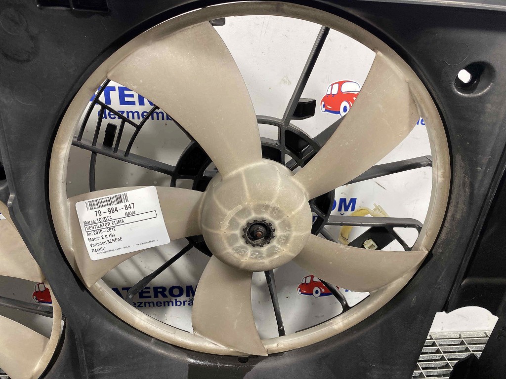 VENTILATOR CLIMA TOYOTA RAV4 2.0 INJ - (2010 2012)