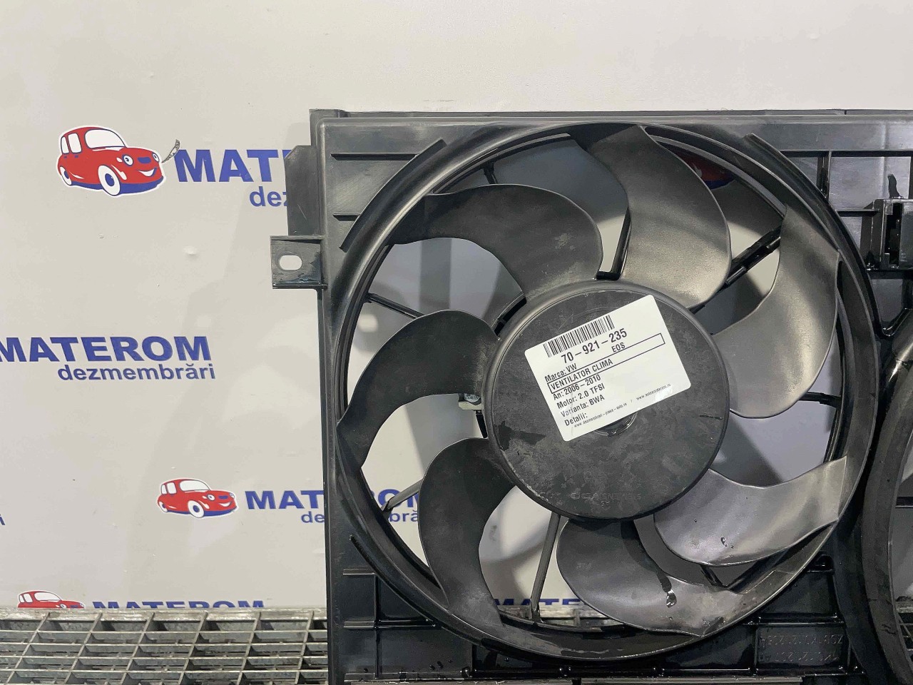 VENTILATOR CLIMA VW EOS 2.0 TFSI - (2006 2010)