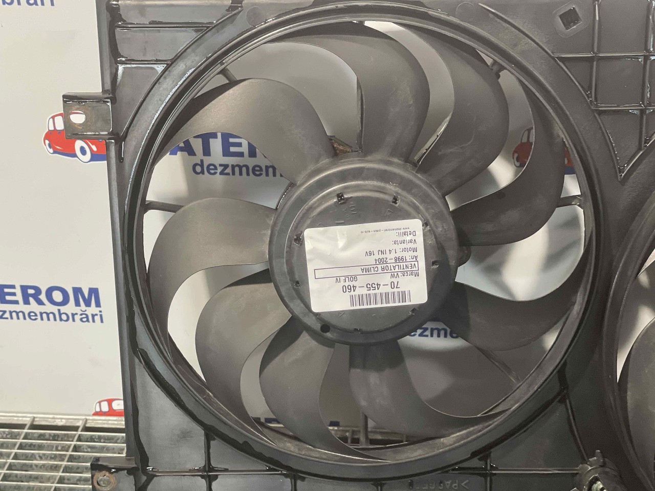 VENTILATOR CLIMA VW GOLF IV 1.4 INJ 16V - (1998 2004)