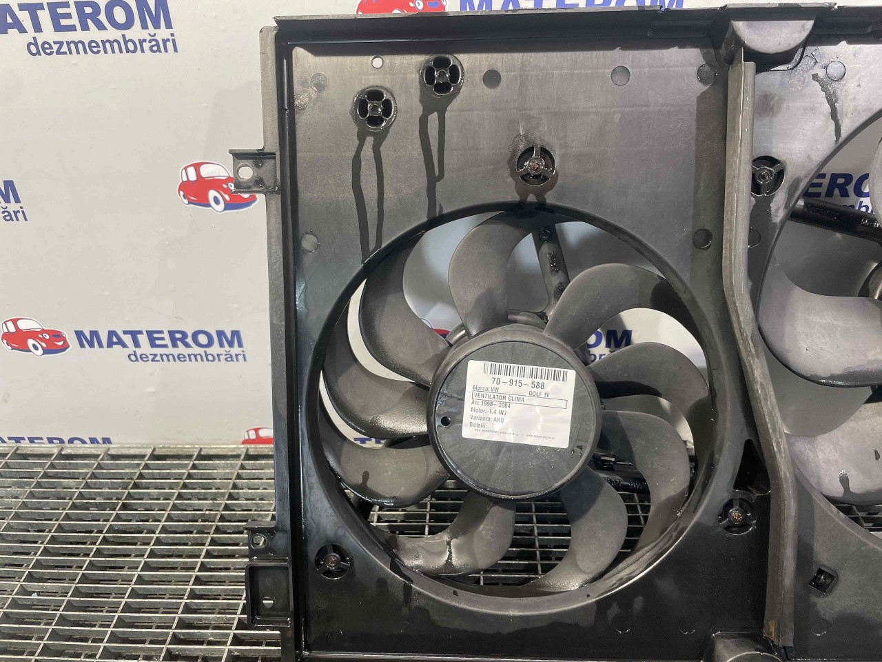VENTILATOR CLIMA VW GOLF IV 1.4 INJ - (1998 2004)