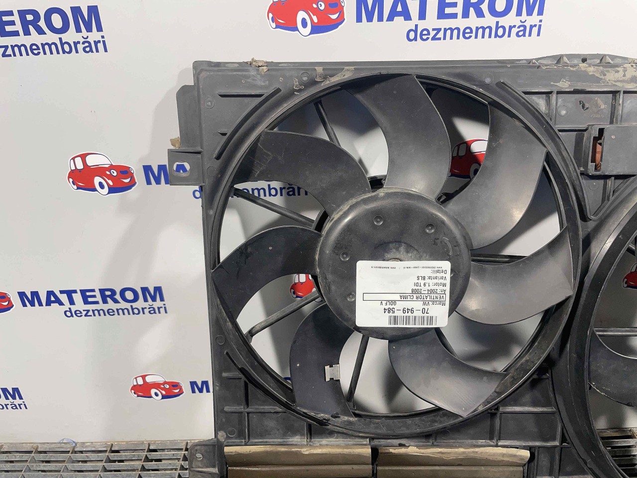 VENTILATOR CLIMA VW GOLF V 1.9 TDI - (2004 2008)