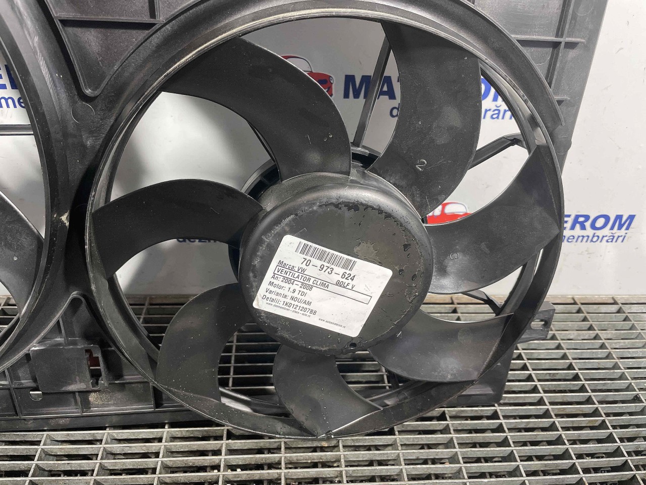 VENTILATOR CLIMA VW GOLF V 1.9 TDI - (2004 2008)