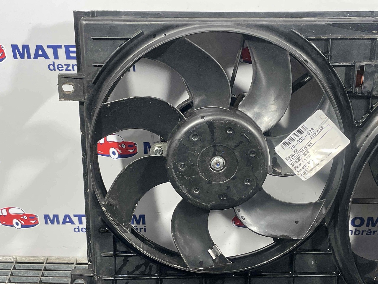 VENTILATOR CLIMA VW GOLF V PLUS GOLF V PLUS 2.0 TDI - (2005 2008)
