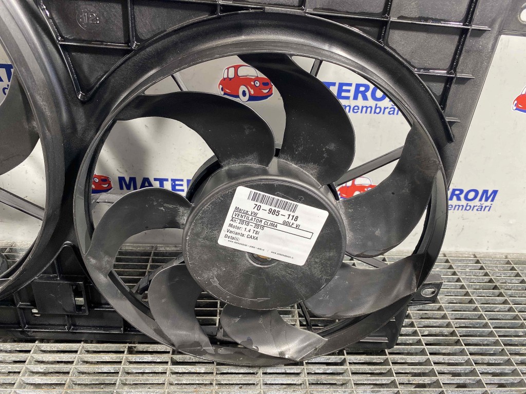 VENTILATOR CLIMA VW GOLF VI 1.4 TSI - (2010 2015)