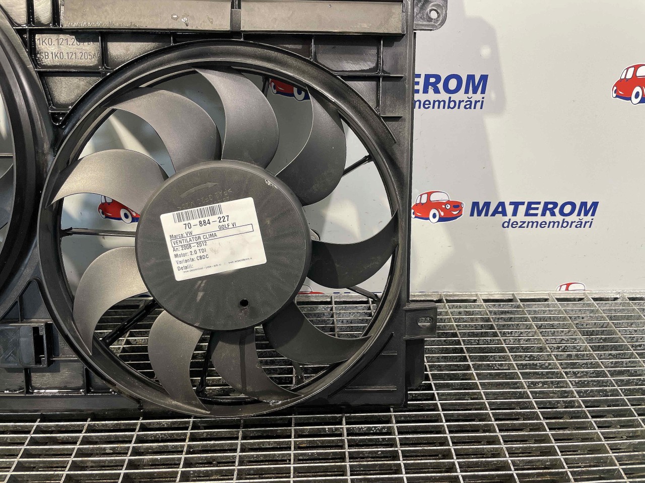 VENTILATOR CLIMA VW GOLF VI 2.0 TDI - (2008 2012)