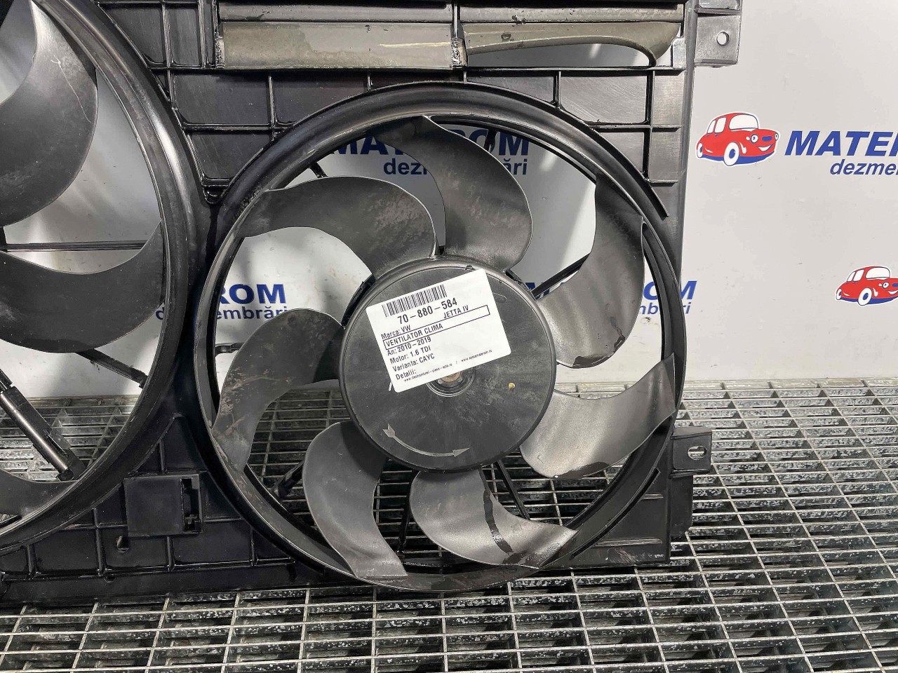 VENTILATOR CLIMA VW JETTA IV 1.6 TDI - (2010 2019)
