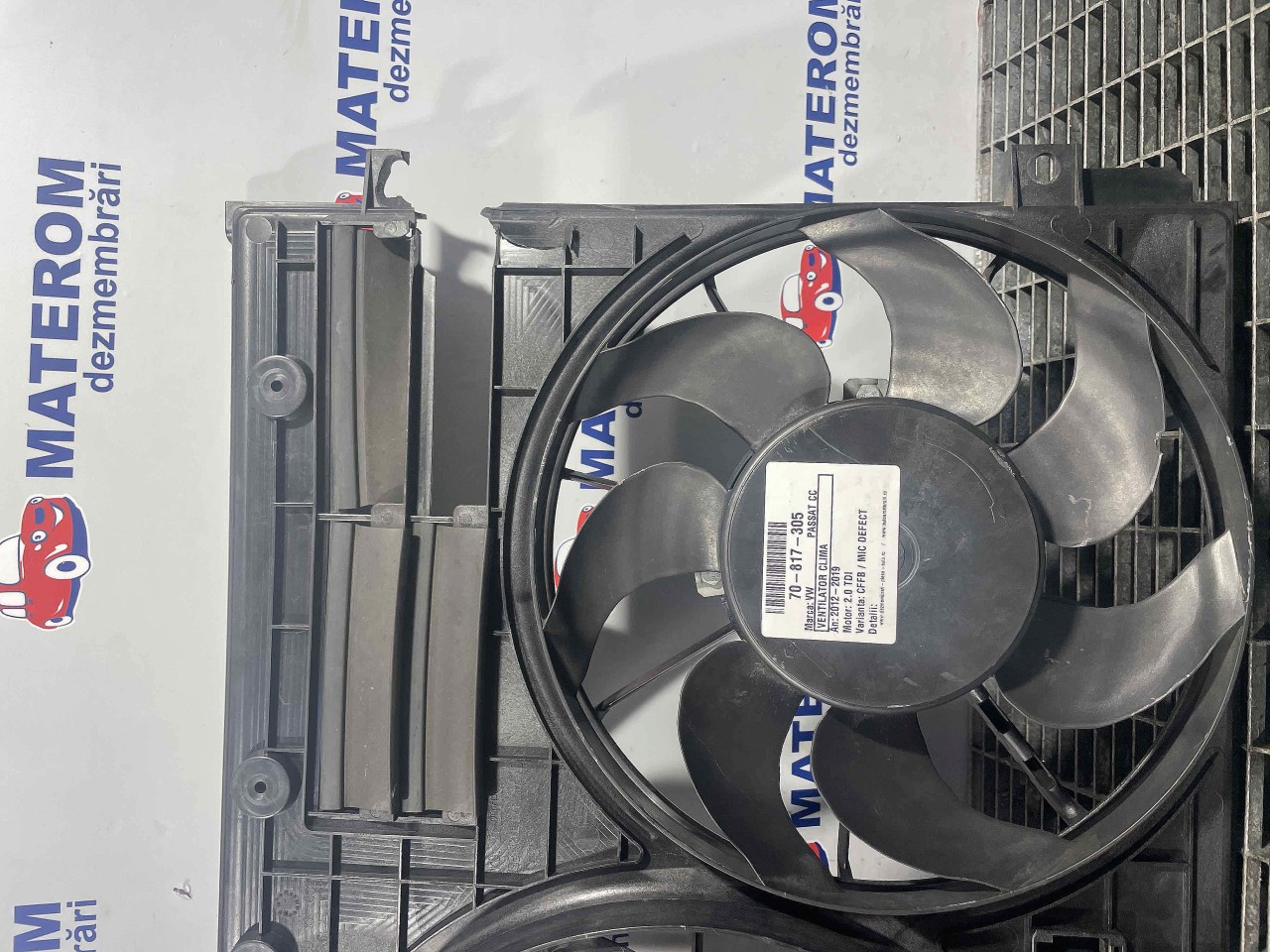 VENTILATOR CLIMA VW PASSAT CC 2.0 TDI - (2012 2019)