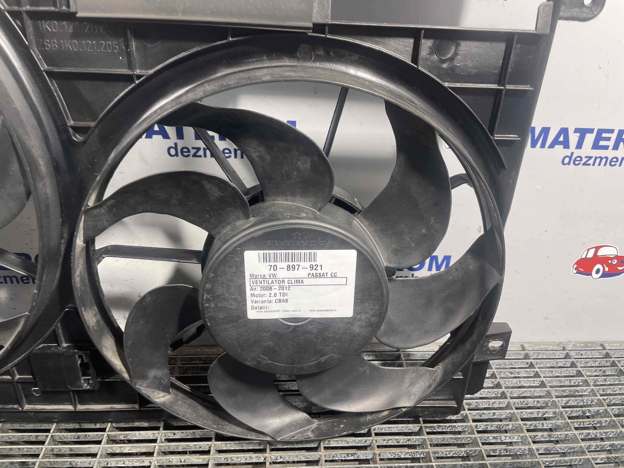 VENTILATOR CLIMA VW PASSAT CC PASSAT CC 2.0 TDI - (2008 2012)