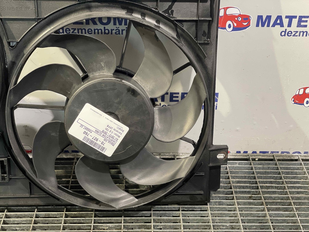 VENTILATOR CLIMA VW PASSAT CC PASSAT CC 2.0 TDI - (2012 2016)