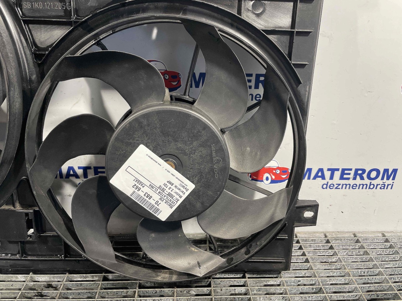 VENTILATOR CLIMA VW PASSAT PASSAT 2.0 TDI - (2005 2010)