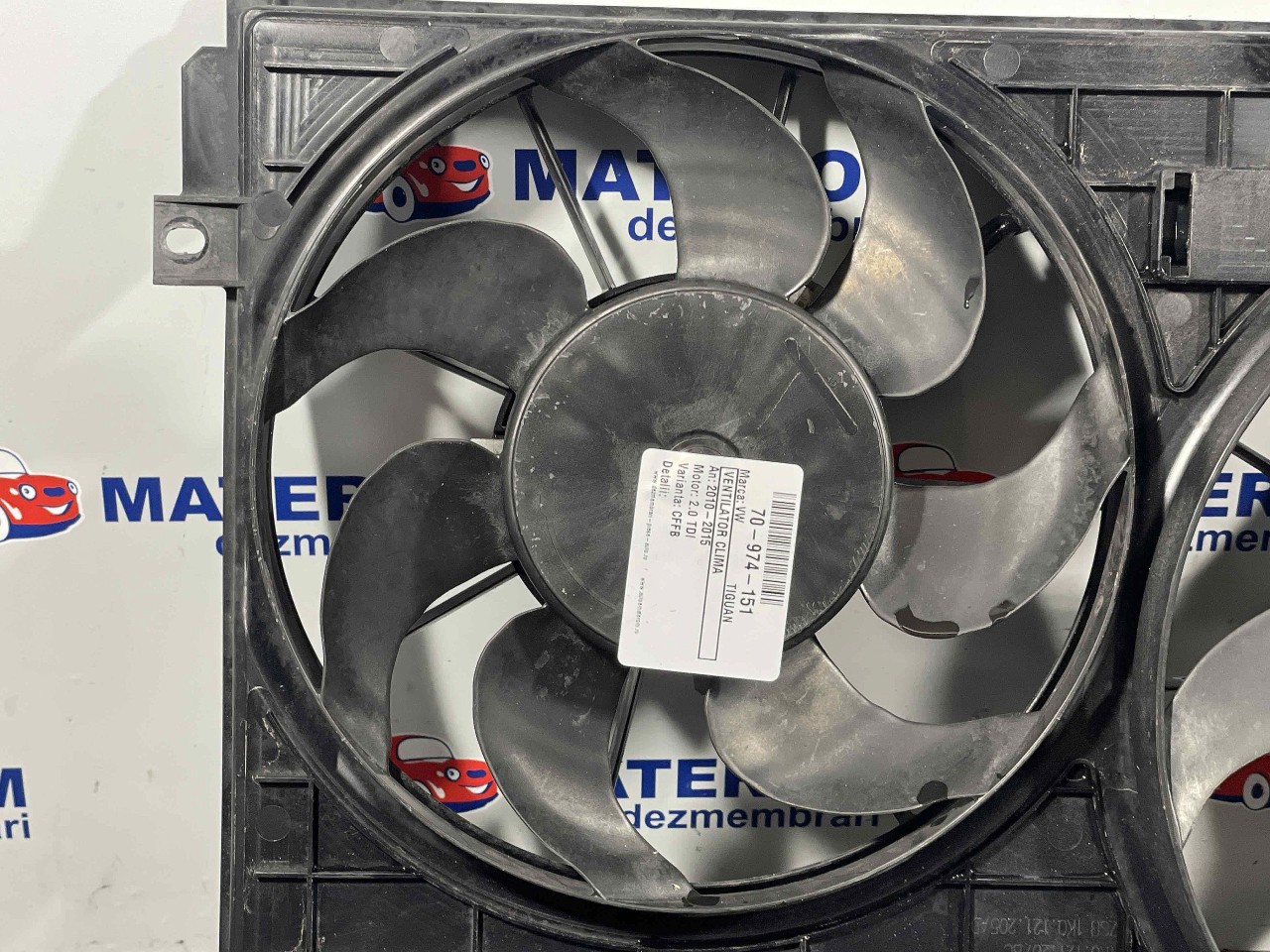 VENTILATOR CLIMA VW TIGUAN 2.0 TDI - (2010 2015)