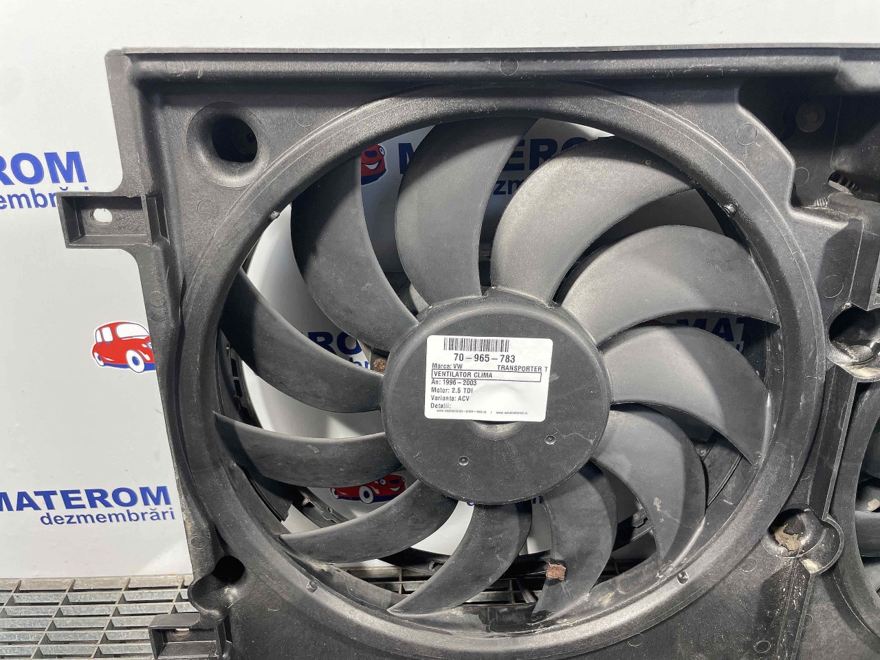 VENTILATOR CLIMA VW TRANSPORTER T4 TRANSPORTER T4 2.5 TDI - (1996 2003)