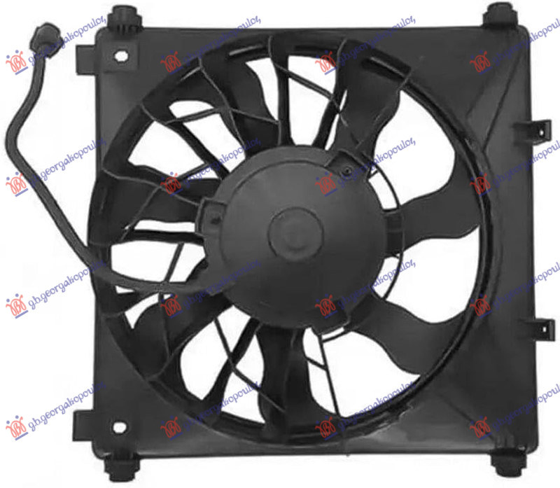 VENTILATOR DREAPTA Ac/ TESLA MODEL S 12- COD OE 600835800C , 600835800D, NOU