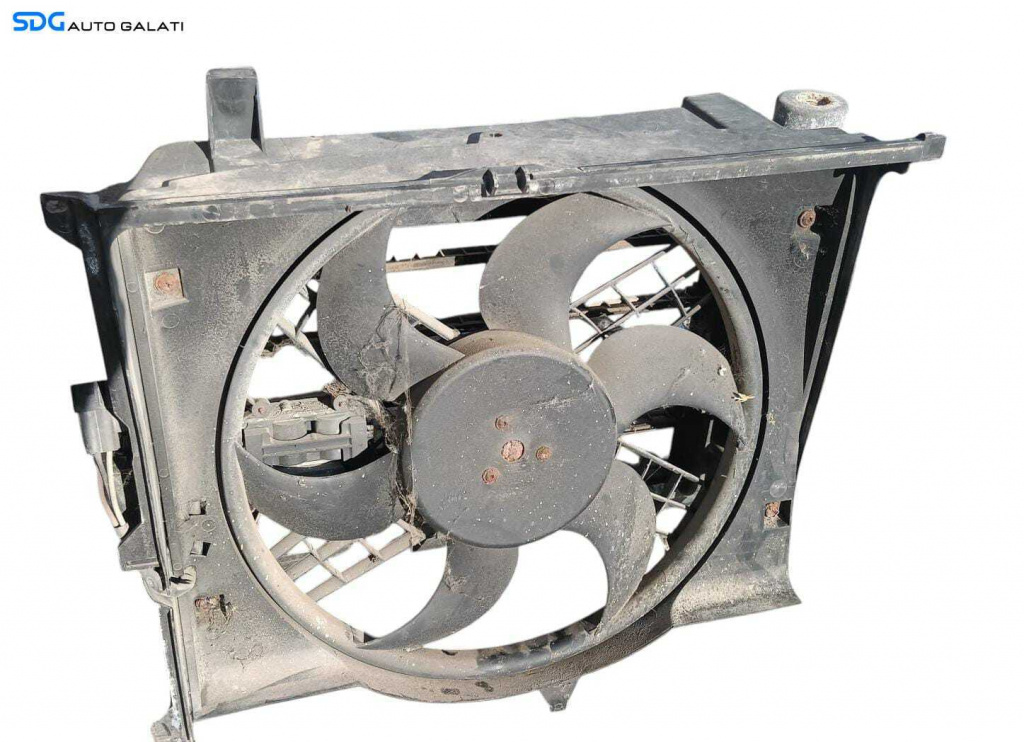 Ventilator Electroventilator Complet cu Carcasa si Deflector BMW Seria 3 E46 2.0 D 150CP 1997 - 2005 Cod 6904768 [M8888]