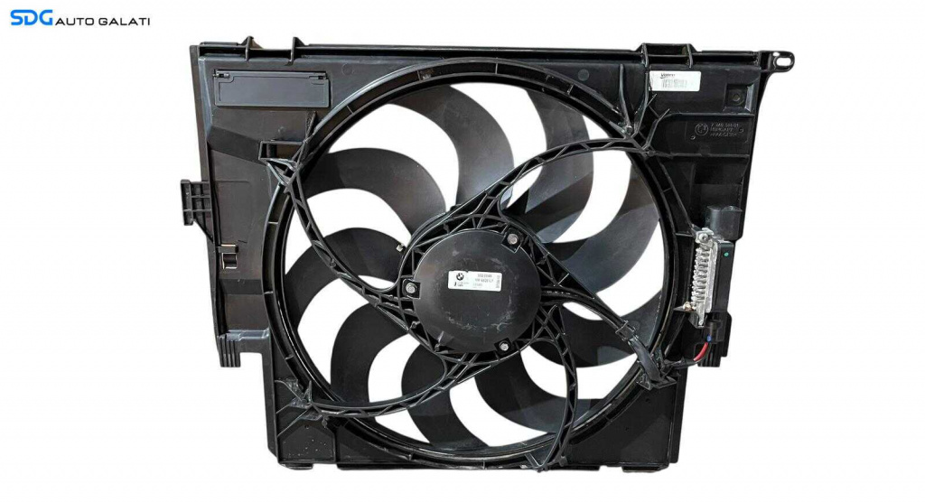 Ventilator Electroventilator cu Modul BMW Seria 1 F20 F21 118 120 2.0 D 2010 - 2018 Cod 7640508 7640508-01 5020644 [MA0325]