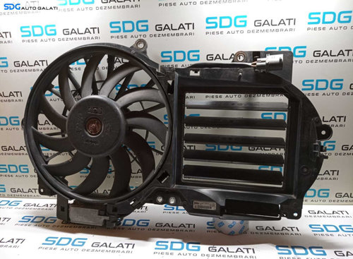 Ventilator Electroventilator cu Modul Releu Calculator Audi A6 C6 2.0 TDI 2005 - 2011 Cod 4F0121003D...