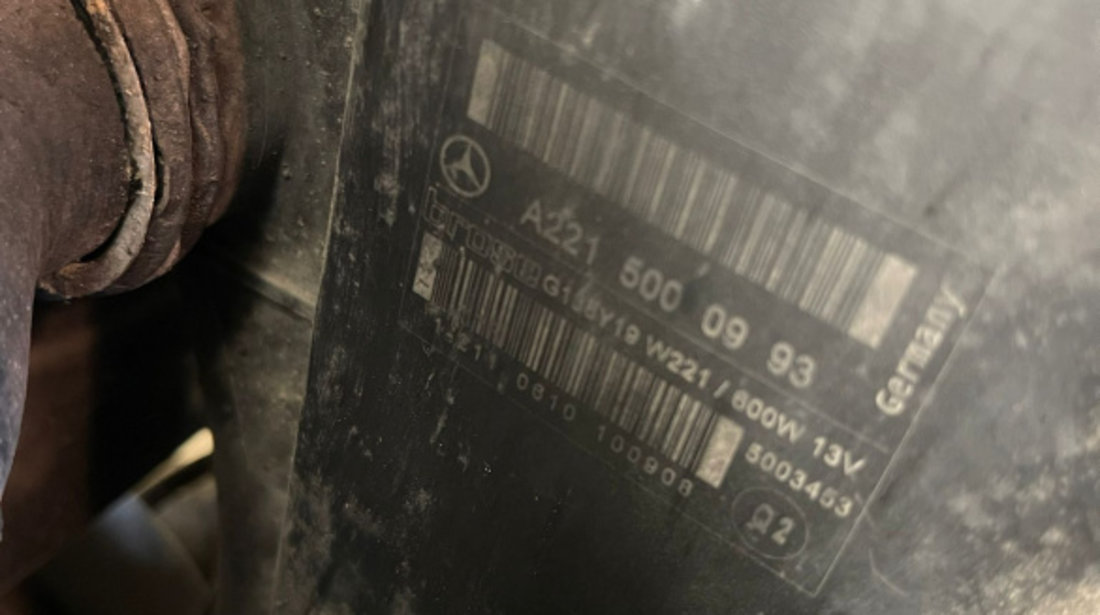 Ventilator Electroventilator Mercedes Clasa S Class W221 S320 S350 3.0 CDI V6 2005 - 2013 Cod A2215000993 [C0381]