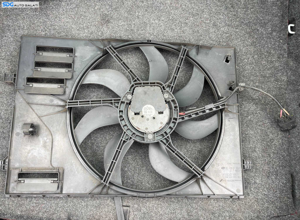 Ventilator Electroventilator Seat Leon 5F 1.6 TDI CLHA CLHB CRKB CXXB DBKA 2013 - 2016 Cod 5Q0959455AL 5Q0121203BT 5Q0121205 5Q0121207H [C4370]