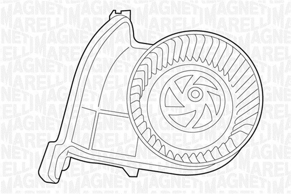 Ventilator, habitaclu (069401325010 MAGNETI MARELLI) RENAULT