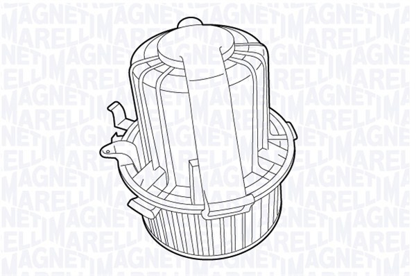 Ventilator, habitaclu (069412710010 MAGNETI MARELLI) Citroen,PEUGEOT