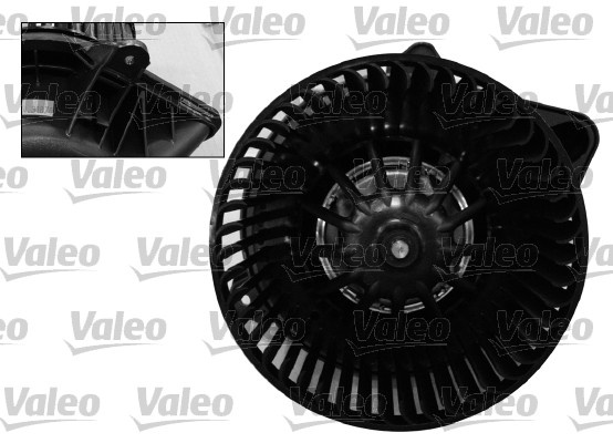Ventilator, habitaclu (715059 VALEO) NISSAN,OPEL,RENAULT,VAUXHALL