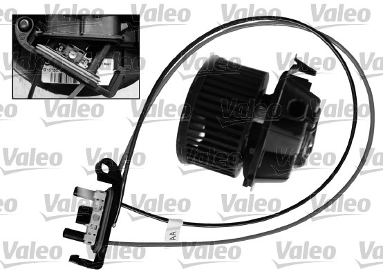 Ventilator, habitaclu (715071 VALEO) RENAULT