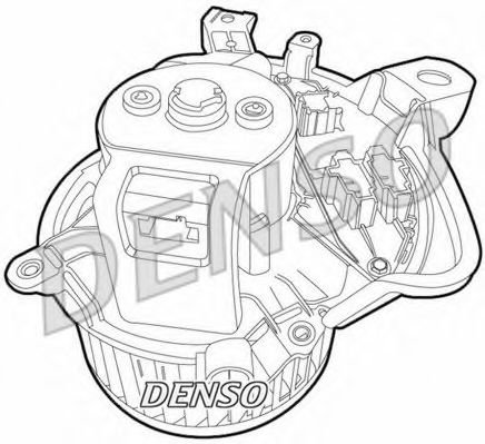 Ventilator, habitaclu ALFA ROMEO MITO (955) (2008 - 2016) DENSO DEA01011 piesa NOUA