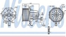 Ventilator, habitaclu AUDI A4 (8K2, B8) (2007 - 20...