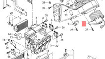 Ventilator habitaclu Audi A6 4B 2002 2003 2.5 TDI ...