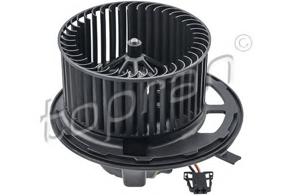 Ventilator, habitaclu BMW Seria 1 (E81) (2006 - 2012) TOPRAN 502 396 piesa NOUA