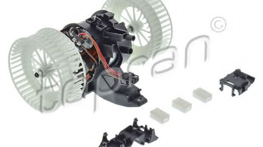 Ventilator, habitaclu BMW Seria 5 (E60) (2003 - 2010) TOPRAN 501 789 piesa NOUA