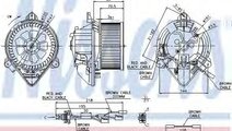 Ventilator, habitaclu CITROEN XSARA Caroserie (200...