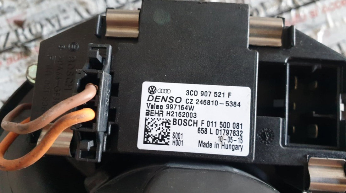 Ventilator habitaclu cu rezistenta Seat Toledo III 2.0 FSi cod piesa : 995775T / 3C0907521F