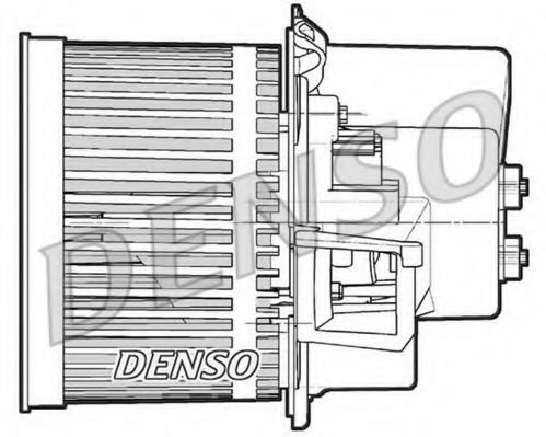Ventilator, habitaclu FIAT 500 C (312) (2009 - 2016) DENSO DEA09063 piesa NOUA