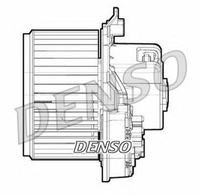 Ventilator, habitaclu FIAT BRAVO II (198) (2006 - 2016) DENSO DEA09072 piesa NOUA