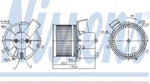 Ventilator, habitaclu FIAT PANDA (169) (2003 - 201...