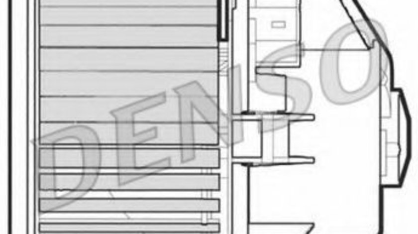 Ventilator, habitaclu FIAT STILO (192) (2001 - 2010) DENSO DEA09052 piesa NOUA