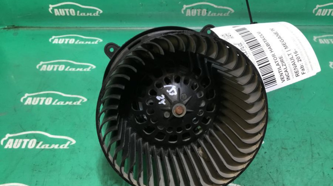 Ventilator Habitaclu Incalzire T69963a +rezistenta Renault MEGANE IV 2016