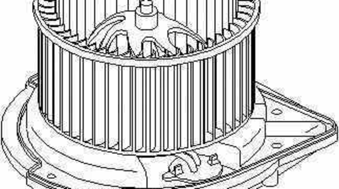 ventilator habitaclu interior VW PASSAT 3B2 TOPRAN 112 106