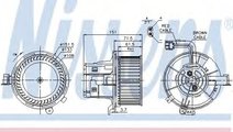 Ventilator, habitaclu MERCEDES C-CLASS T-Model (S2...