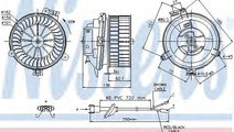 Ventilator, habitaclu MERCEDES E-CLASS Combi (S124...